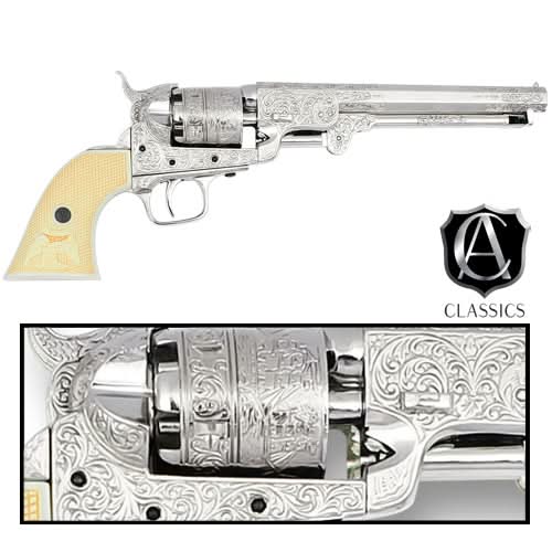 M1851 Navy Revolver- Nickel Finish