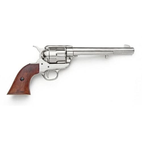 M1873 Cavalry Single Action Revolver Non-Firing/ Nickel Finish