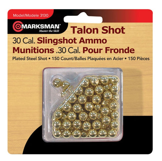 Marksman "Talon Shot" .30 cal Slingshot Ammo, 150 count