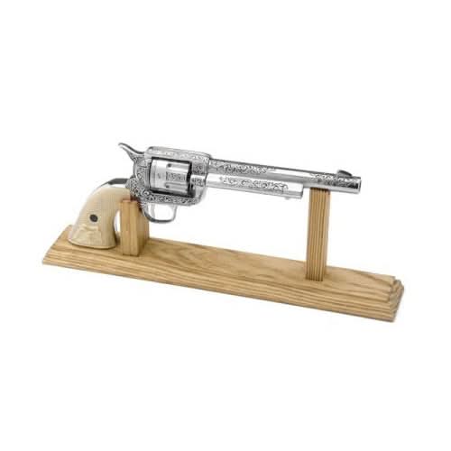 Old West Display Stand for Replica Long Barrel Pistols