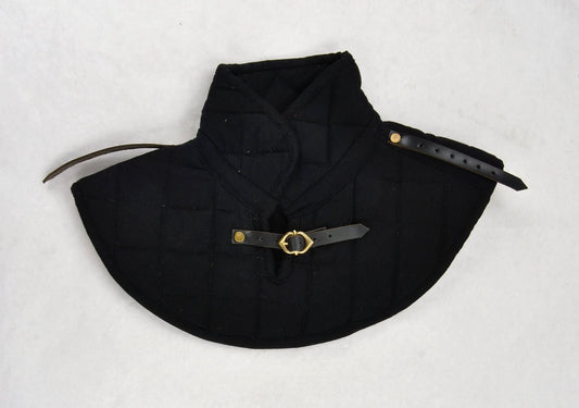 Padded Gambeson Collar - Black