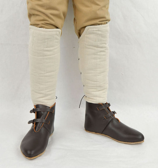 Padded Greaves - Natural