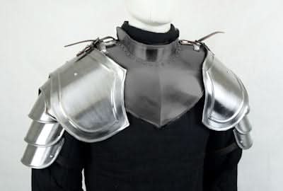 Pauldrons - 18 Gauge Steel