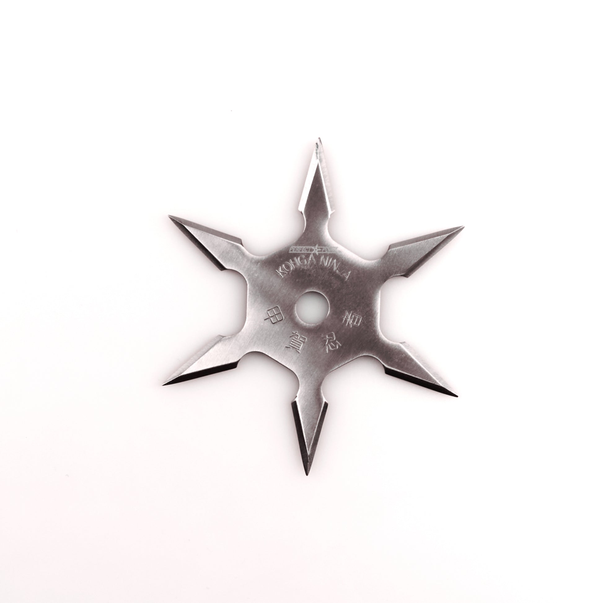 6 Point Silver Throwing Star