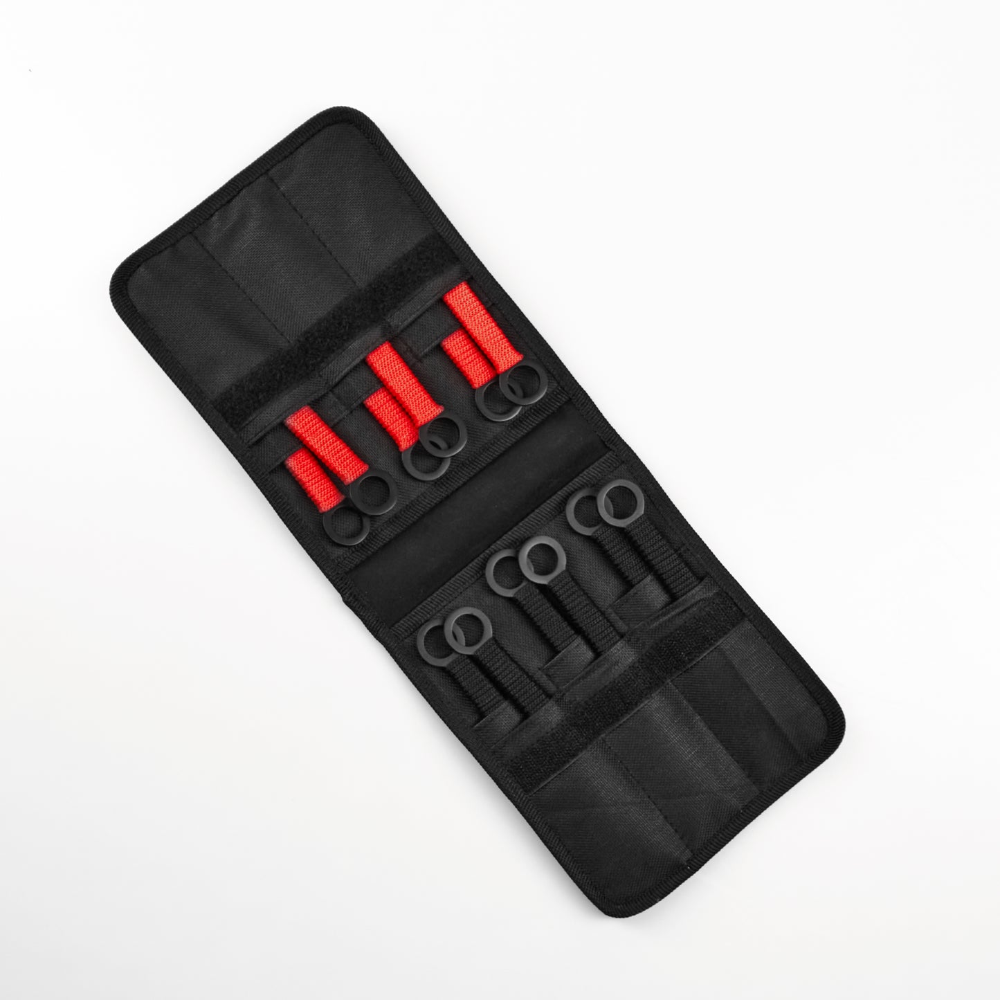 12-Piece Throwing Knife Set in case six red six black