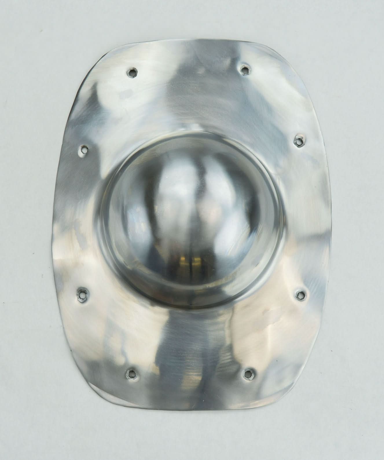 Rectangular Roman Shield Boss - 20 Gauge Steel