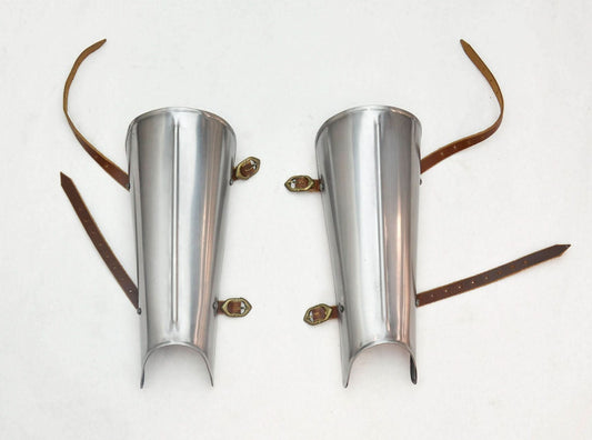 Ridged Greaves - 18 Gauge