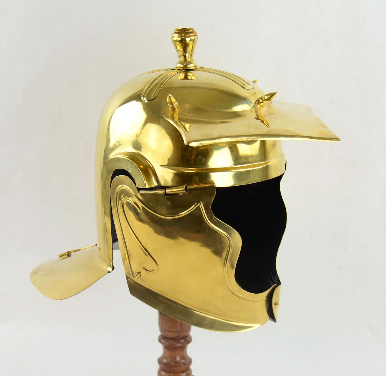 Roman Buch-Rheinau Helm - 18 Gauge Brass - Close Out