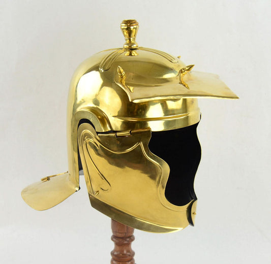 Roman Buch-Rheinau Helm - 18 Gauge Brass - Close Out