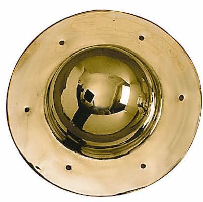 Round Brass Roman Shield Boss