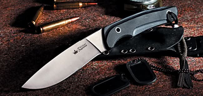 Savage Aus8 Knife- Satin Finish
