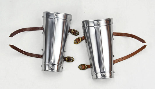 Steel Bracers - 18 Gauge Steel