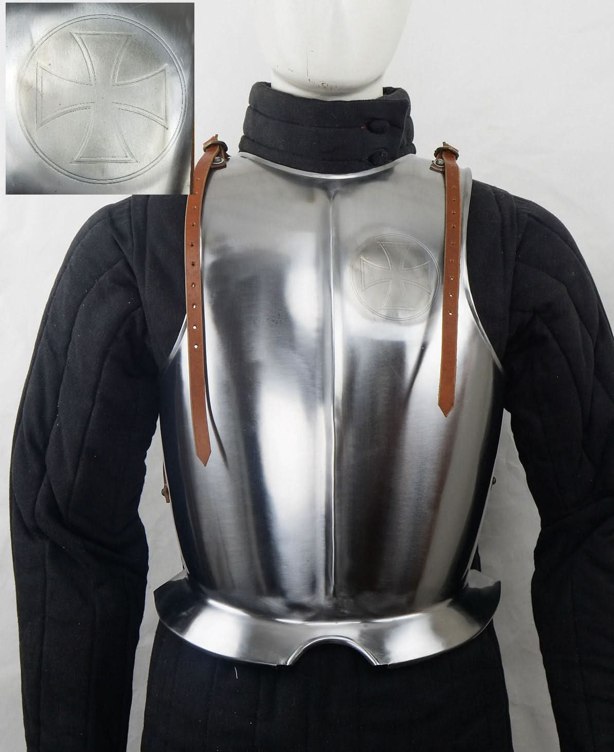 Templar Cross Breastplate - 20 Gauge