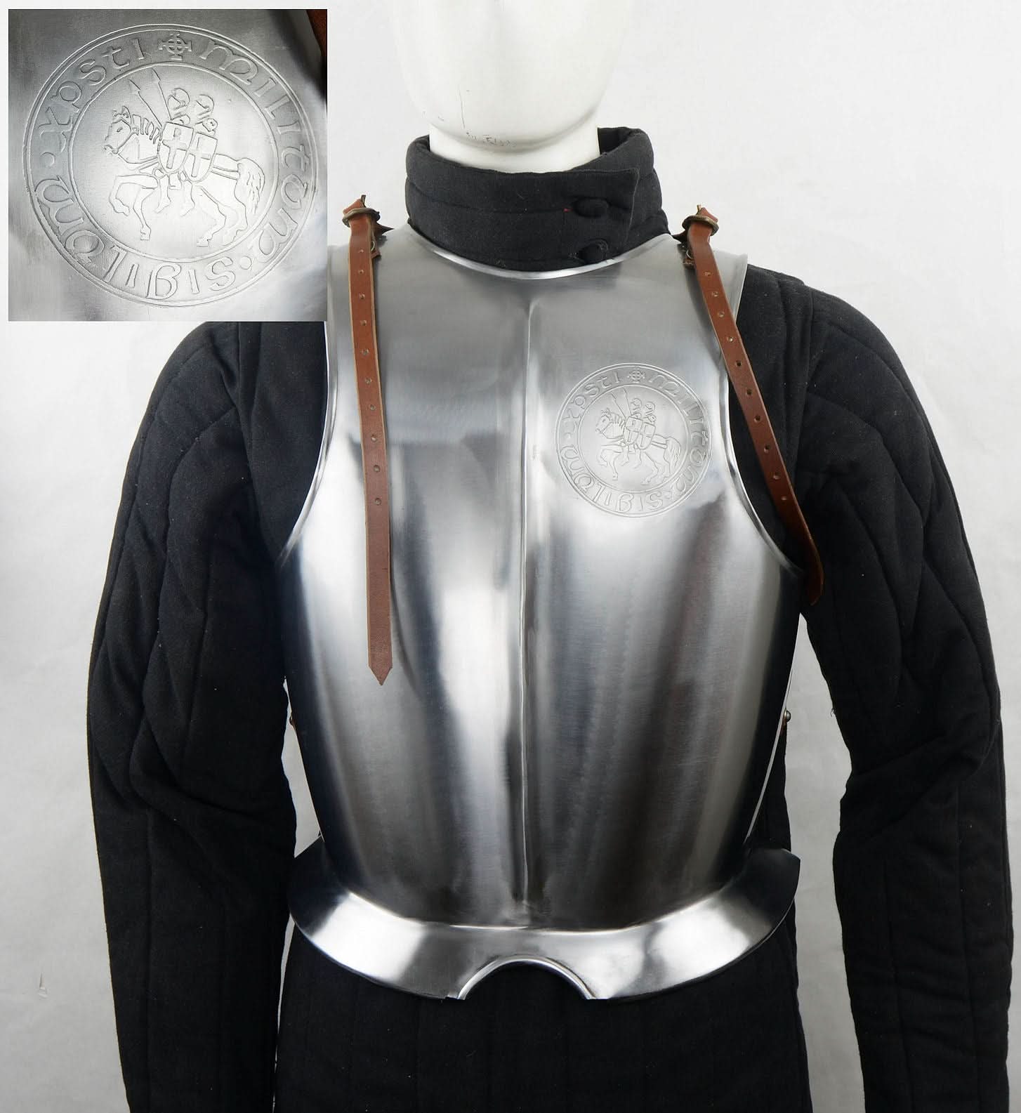 Templar Sigil Breastplate - 20 Gauge