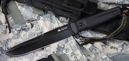 Trident D2-Black Titanium Knife