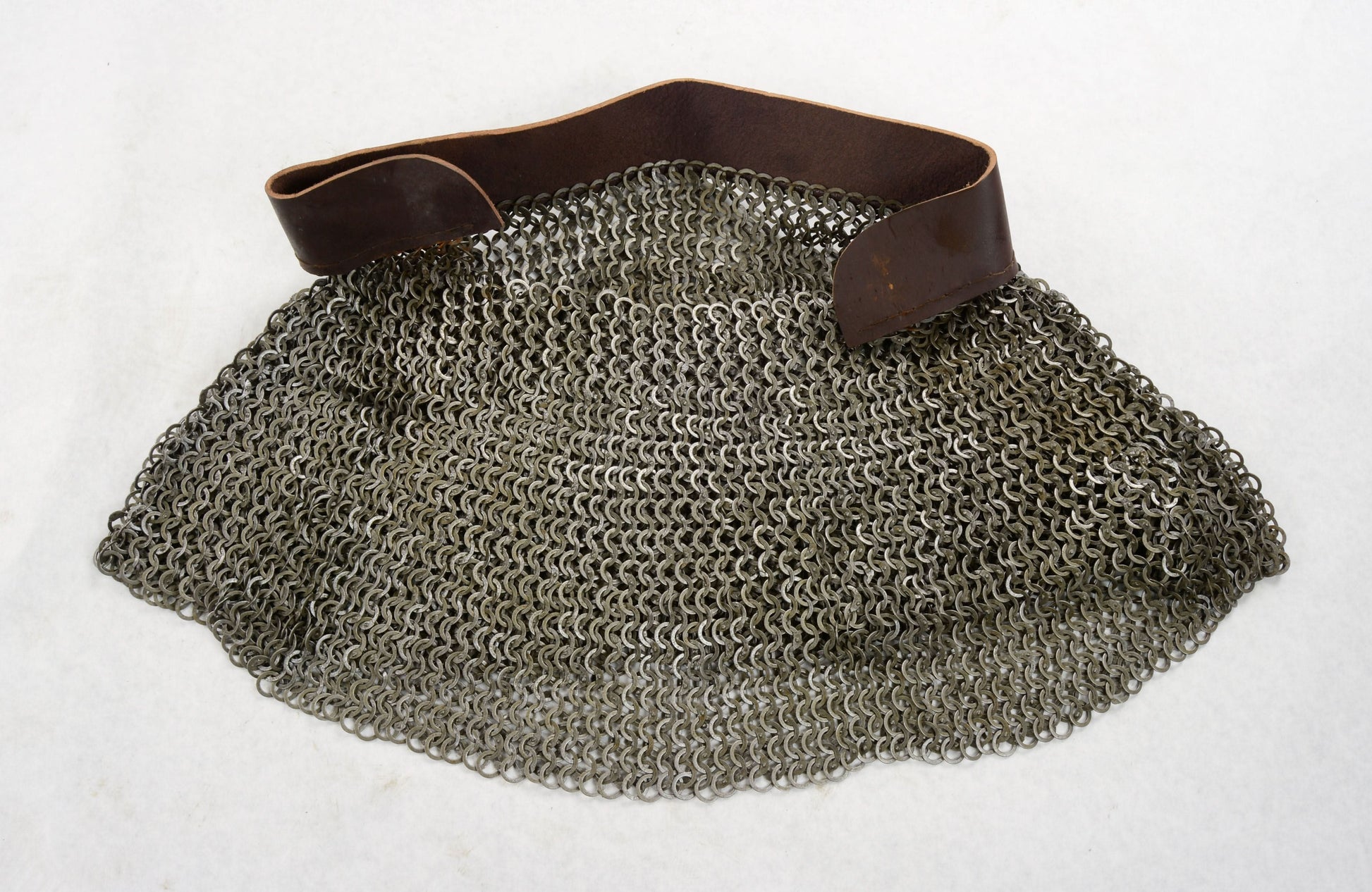 WANM Aventail for Helm - Flat Riveted - Solid Flat Rings Mild Steel